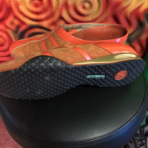 Cole Haan "Nike Air" Women's Shoes Size 6B ORANGE - Picture 3 of 3